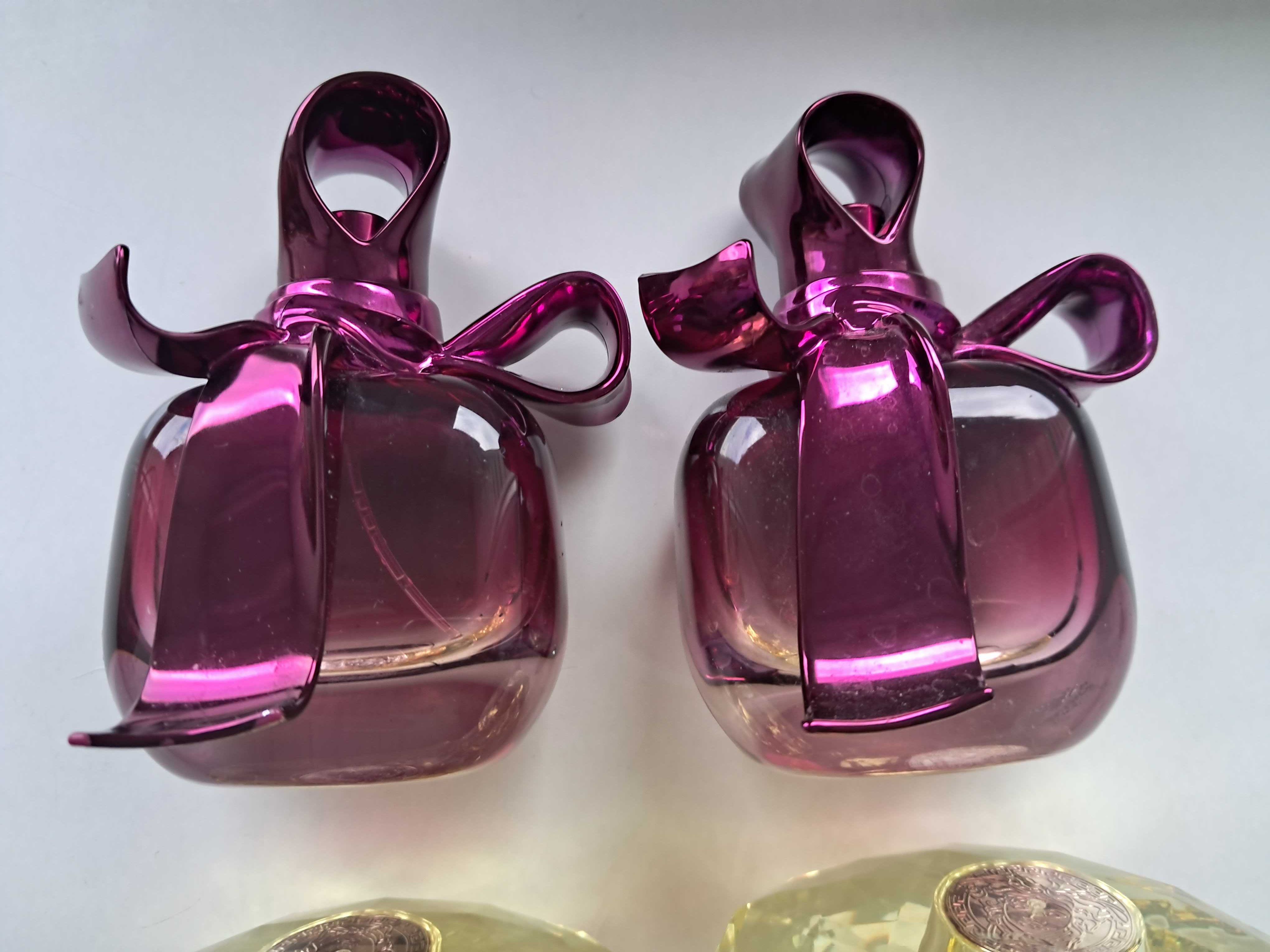 Оригінальні флакони  (пляшечки) від парфумів Versace і Nina Ricci