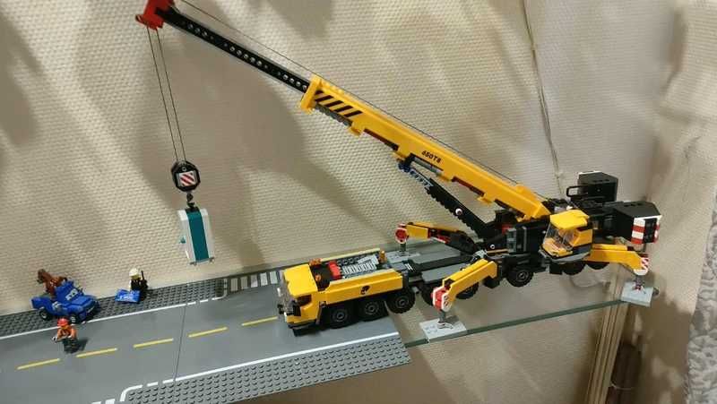 LEGO City, Żółty ruchomy żuraw, 60409