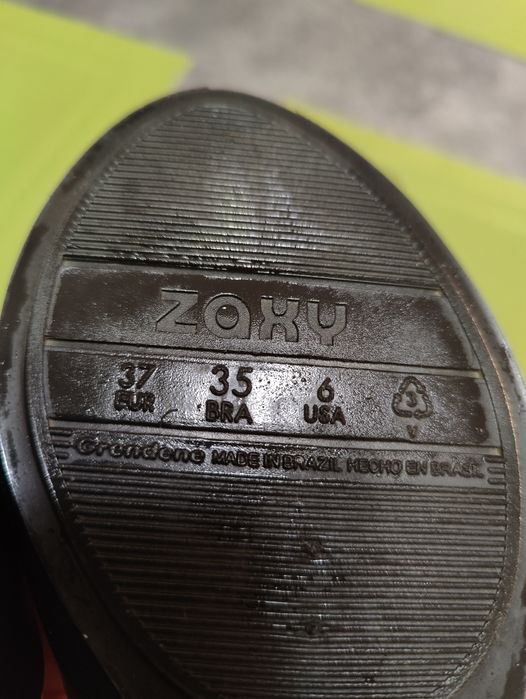 Черные балетки сердца Zaxy/Бразилия.36 р