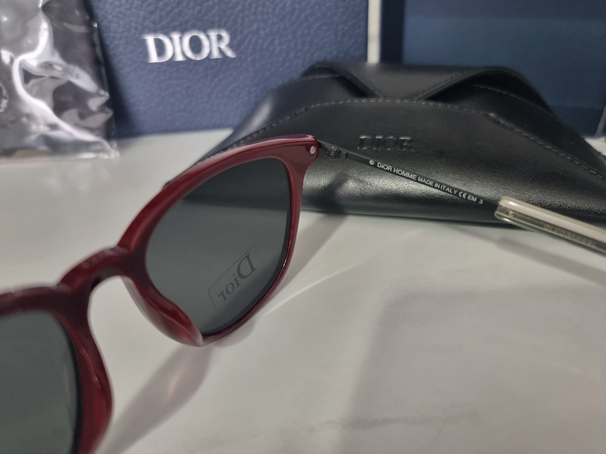 Okulary przeciwsłoneczne Christian Dior blacktie 195 fs