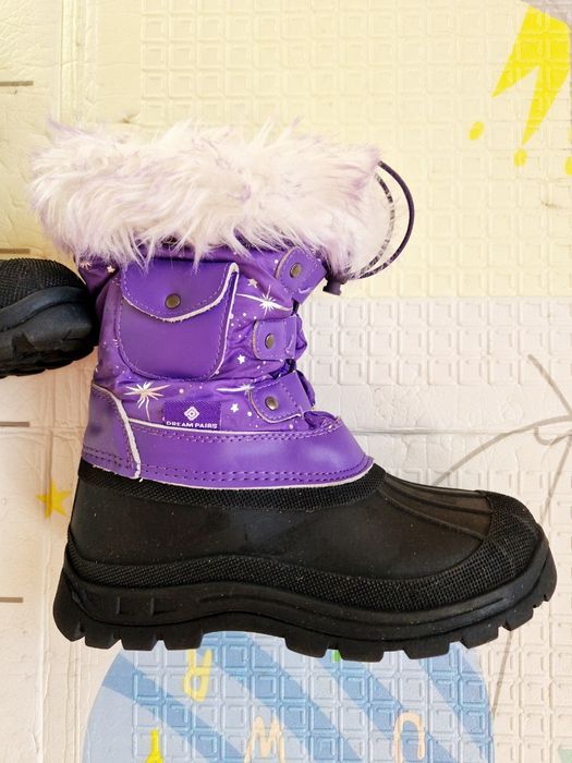 Зимові чоботи на дівчину розмір 33 чобітки черевикі