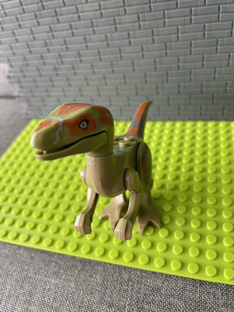 Zestaw 8 dinozaurów Raptor Tyranozaur TRex klocki kompatybilne z LEGO