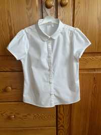 Cool Club - biała koszula dla dziewczynki rozm. 122 cm
