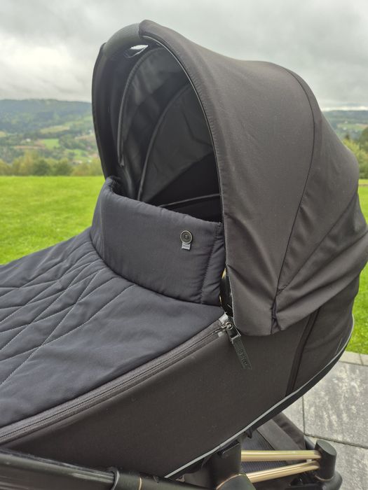 Cybex priam 3.0 Rose Gold używany czarny
