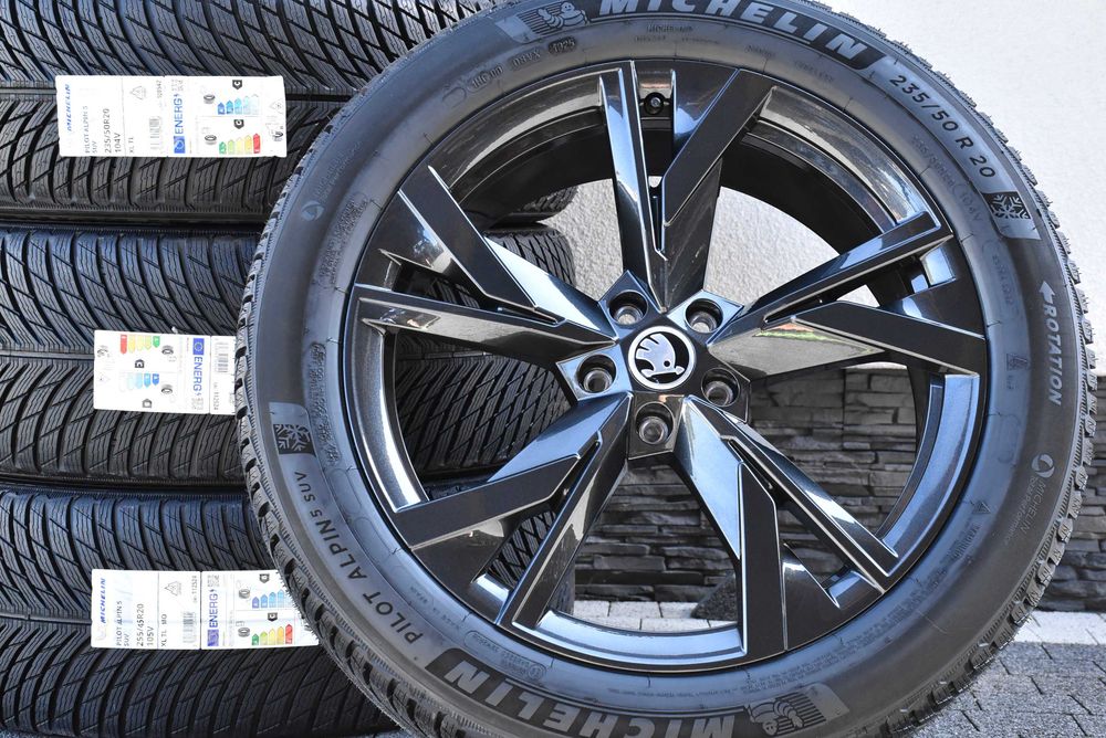 Nowe koła zimowe OEM SKODA Elroq Enyaq 20" Michelin 2025r