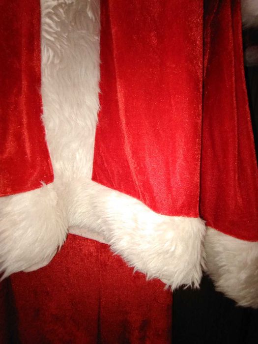 Костюм Санта Клауса Санти матеріал велюр