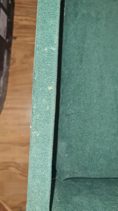 Black Week -Rozkładana mało używana sofa- Amerykanka tapczanik fotel