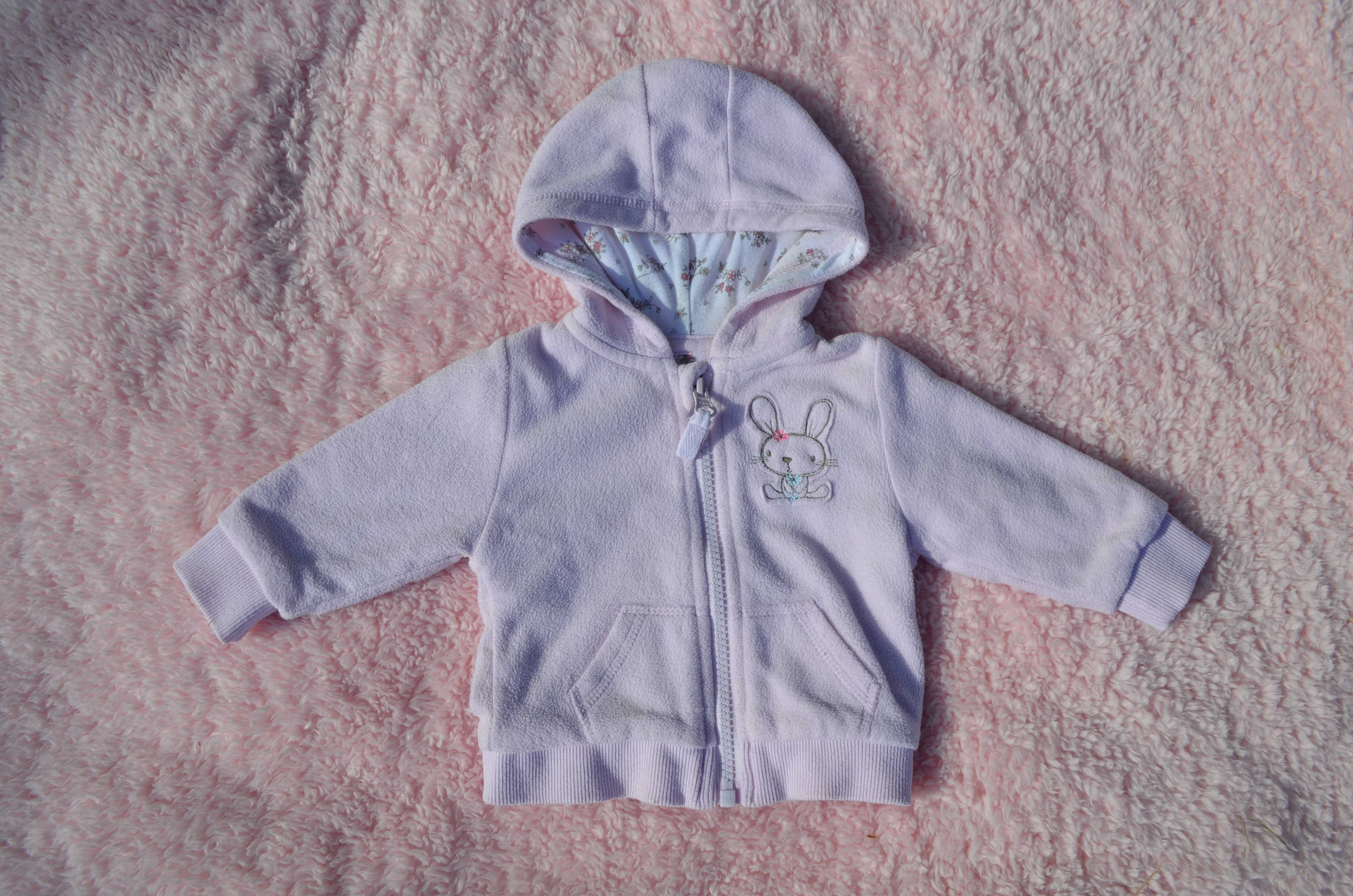 śliczna bluza dla księżniczki 0-3m Early Days, r. 62 stan idealny