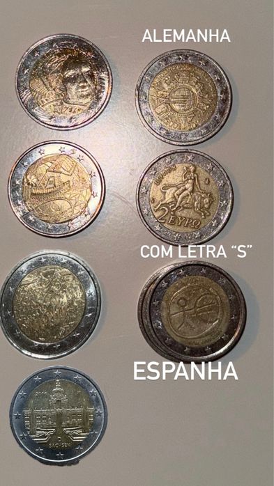 Moedas troca ou venda