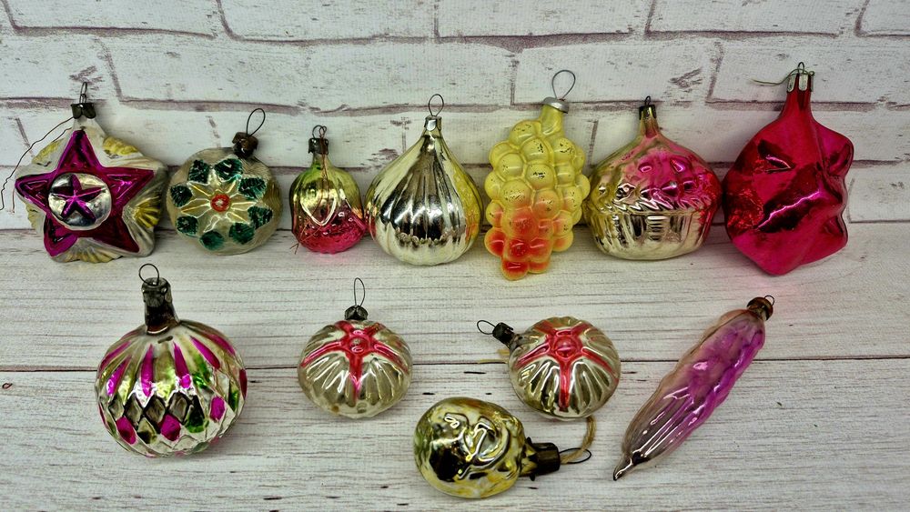 Ёлочные игрушки СССР