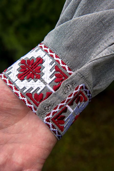 44-64 р Вишиванка чоловіча льон M L XL XXL 3XL 5XL 48 52 56 58 60 62