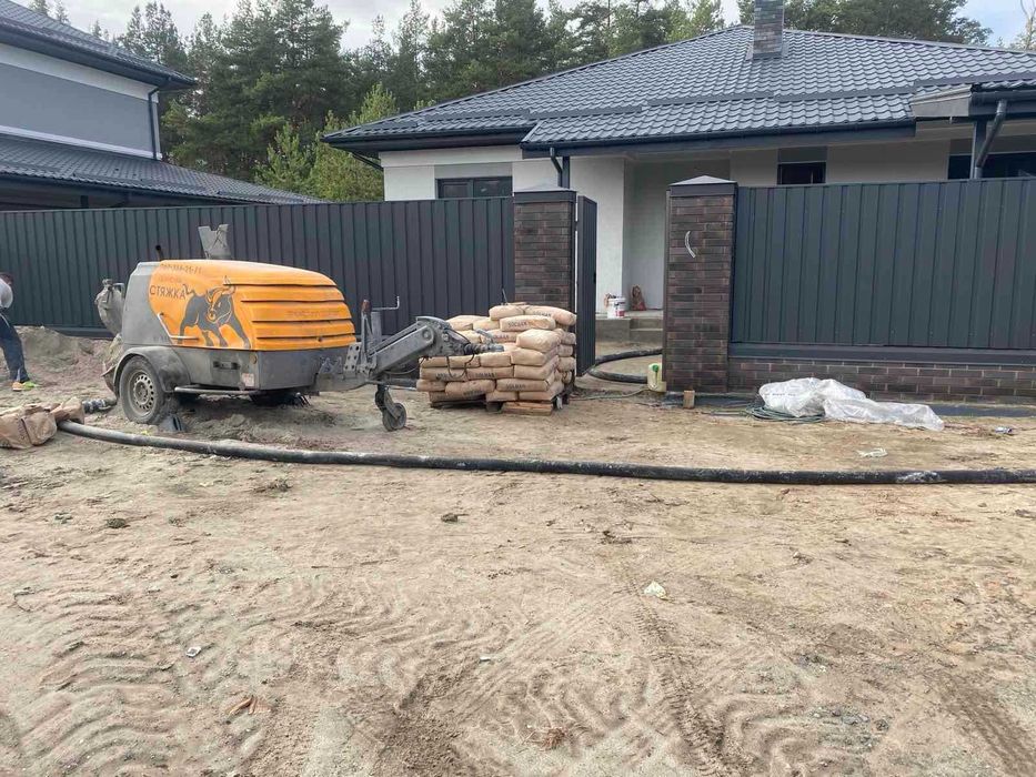 Напівсуха стяжка підлоги/пола/машинна штукатурка!31