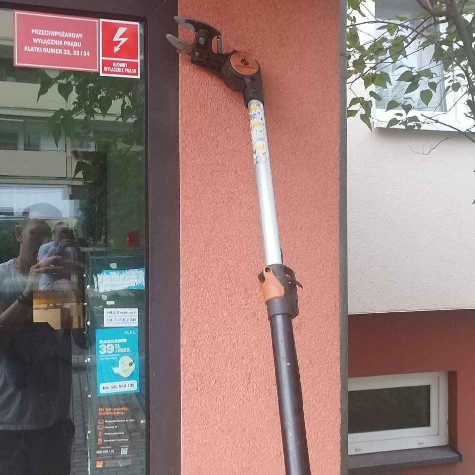 Sekator do gałęzi żyrafa -teleskopowy