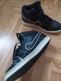 sneakersy sneakers nike black high tops skate backbord II