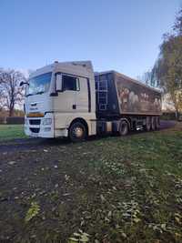 Transport slomy materiałów sypkich plodów rolnych