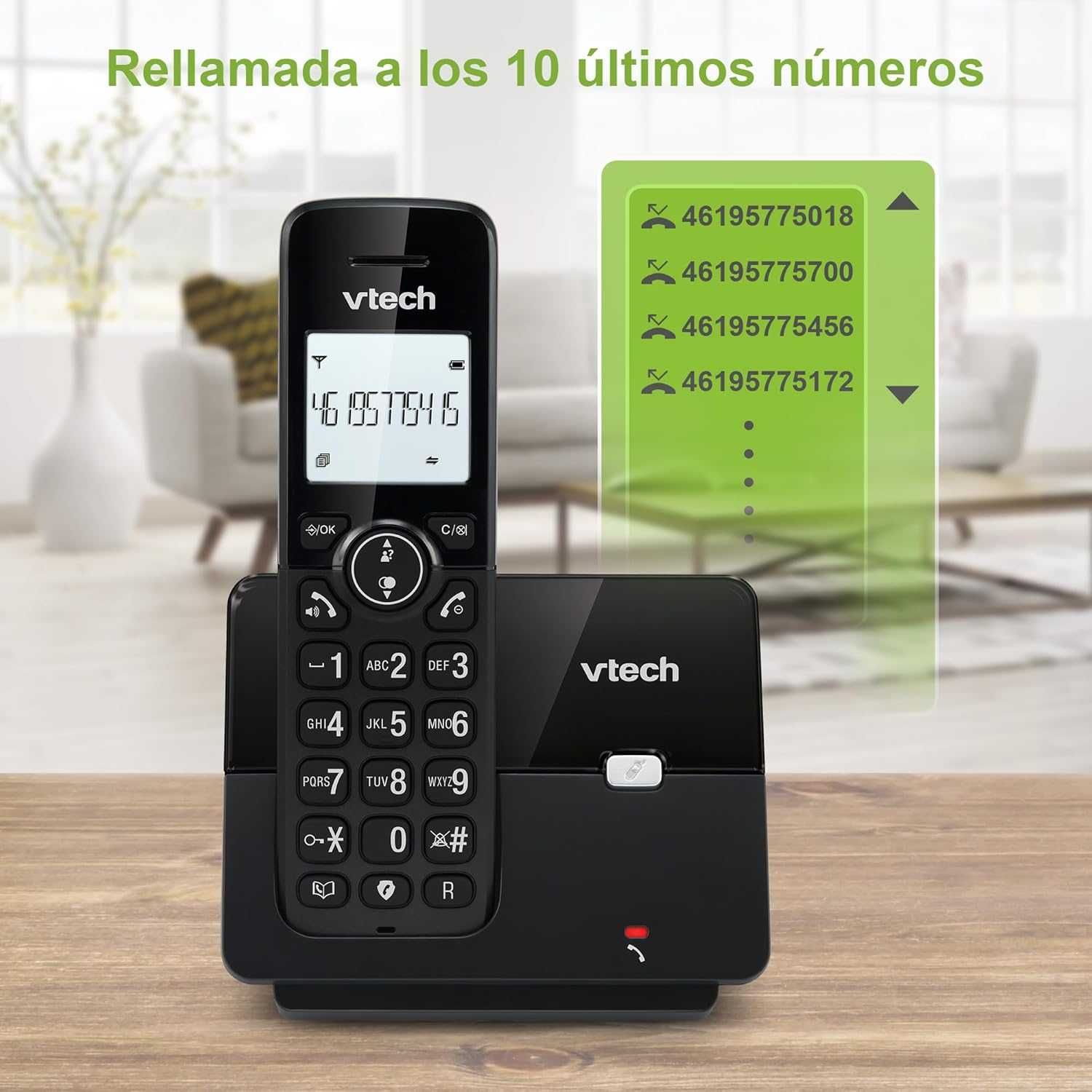Vtech CS2001 Telefon bezprzewodowy głośnomówiący sekretarka słuchawka