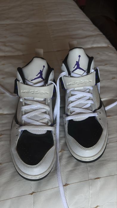 jordan flight45 White/Black-Purple
