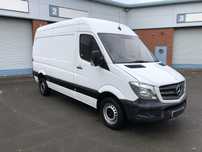 Mercedes Sprinter 313CDI biturbo Blaszak Anglik w Polsce