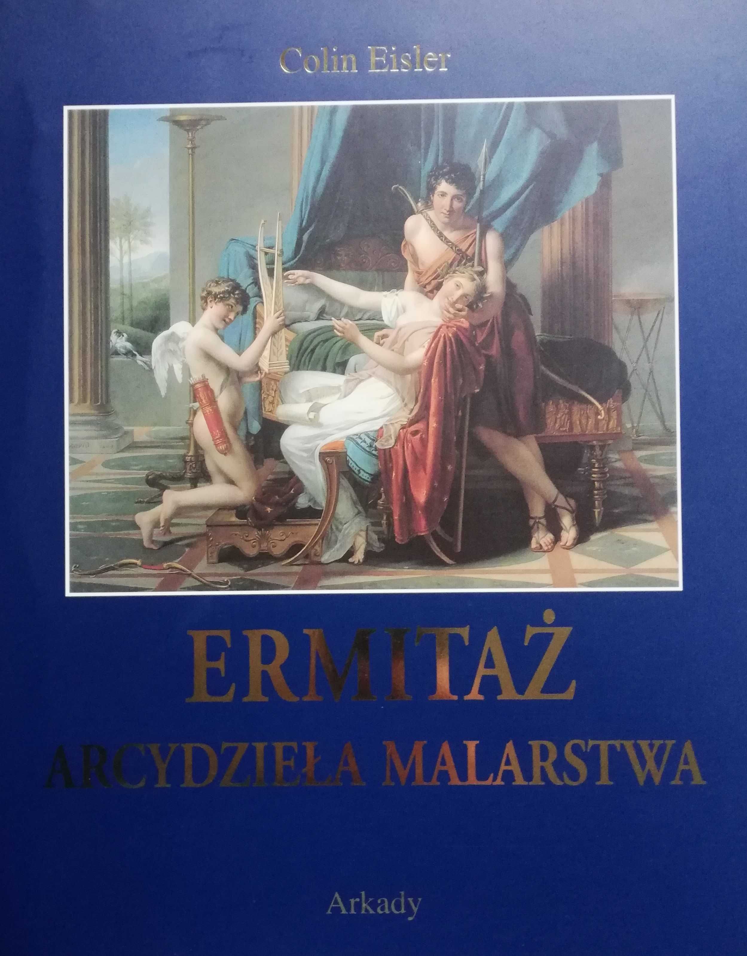 Ermitaż Acydzieła malarstwa w etui wyd Arkady + etui Colin Eisler