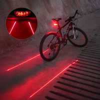 Luz de ciclismo com lazer