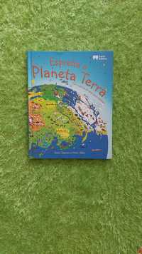 Livro juvenil Espreita o Planeta Terra