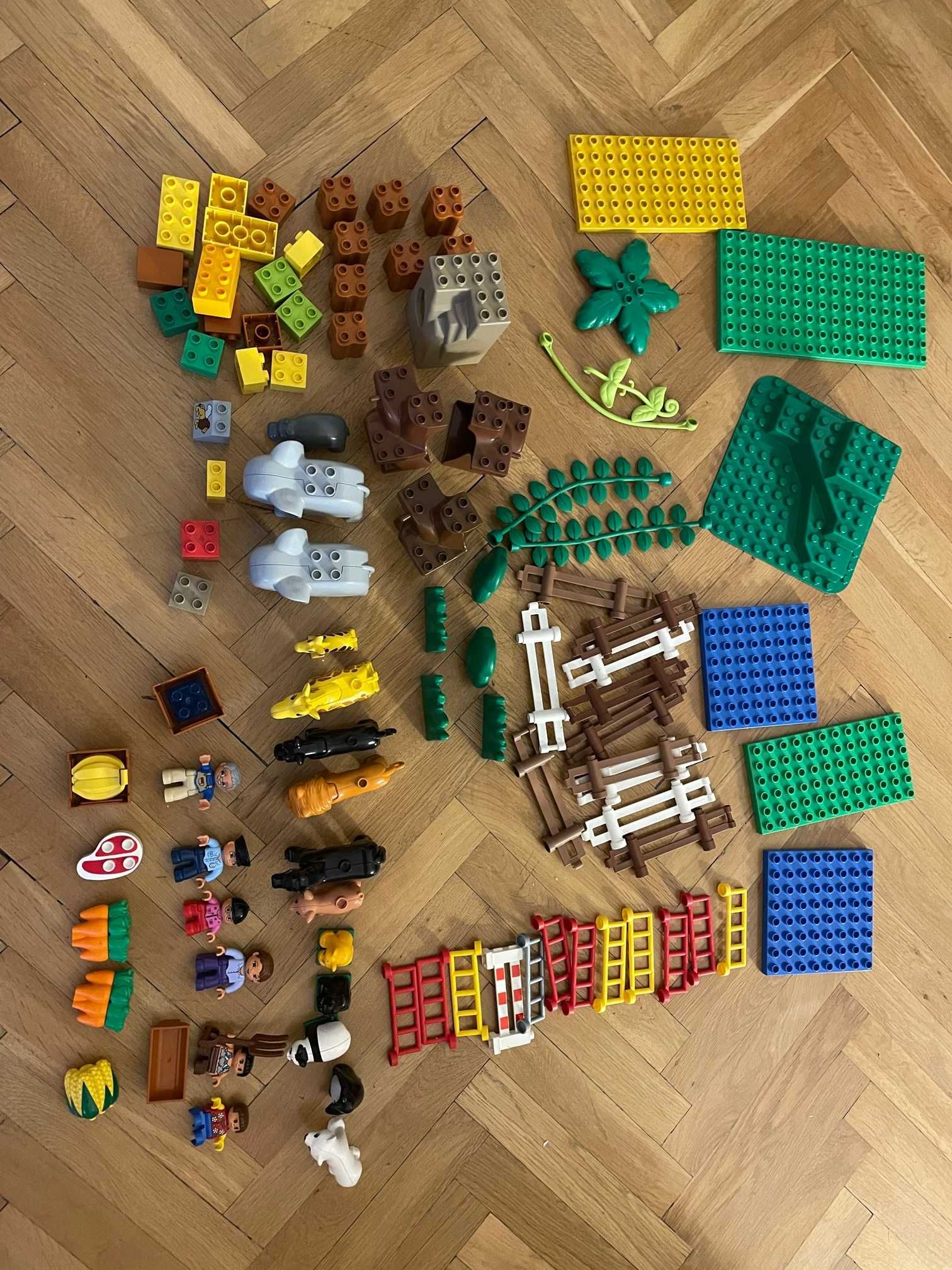 LEGO DUPLO ZOO bardzo dużo klocków figurki vintage