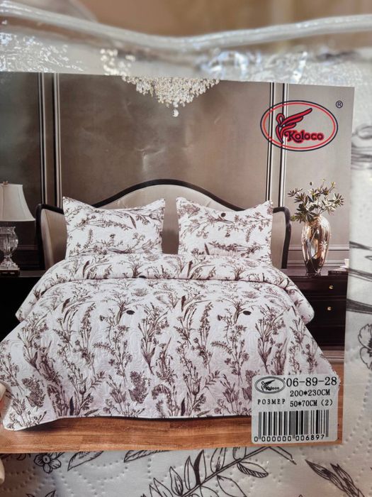 Розпродаж залишків! Покривало покрывало на ліжко наволочки в комплекті