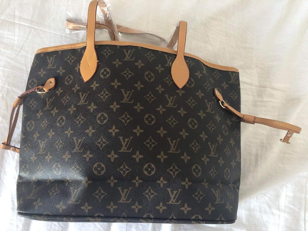 Duża torebka neverfull LV