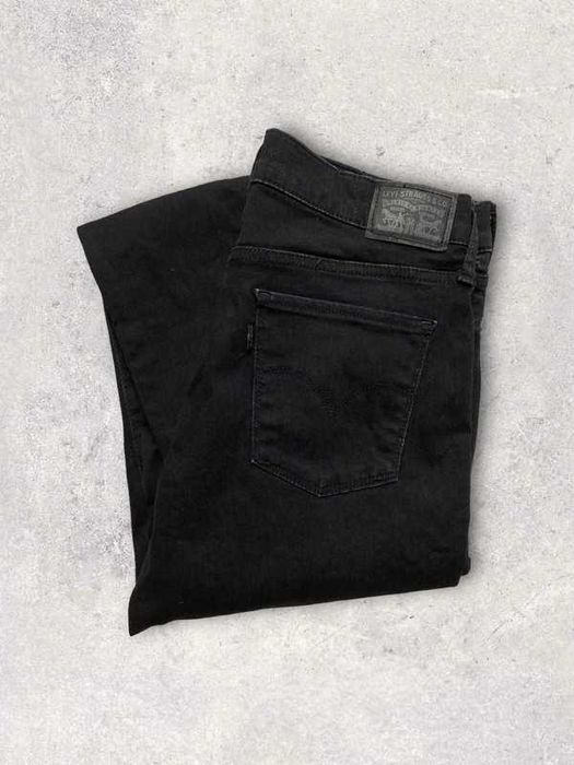 Spodnie levis Levi’s czarne jeansy jeansowe denim premium quality 311