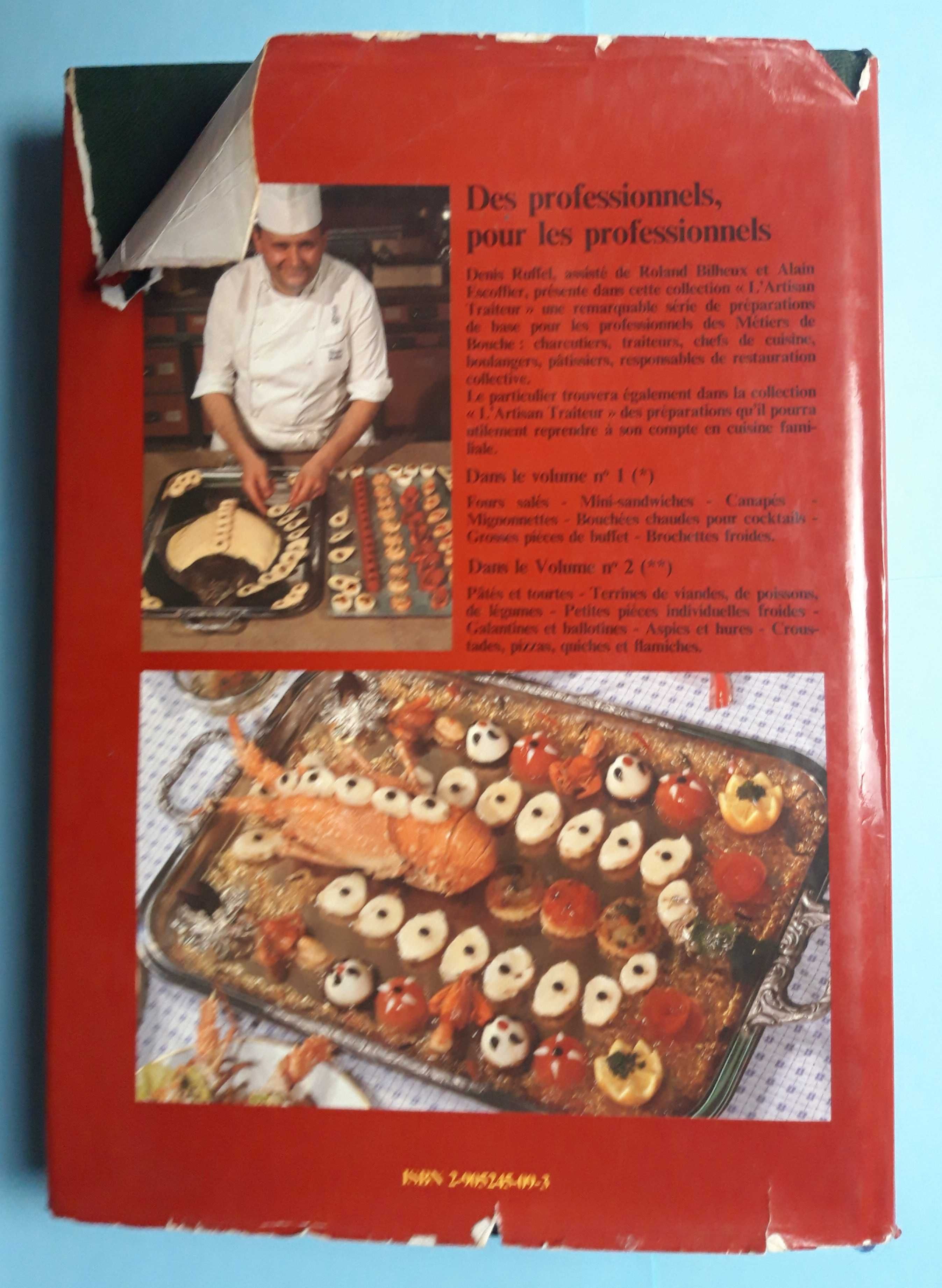 Livro - Denis Ruffel - Cuisine Froide: L'Artisan Traiteur VSO