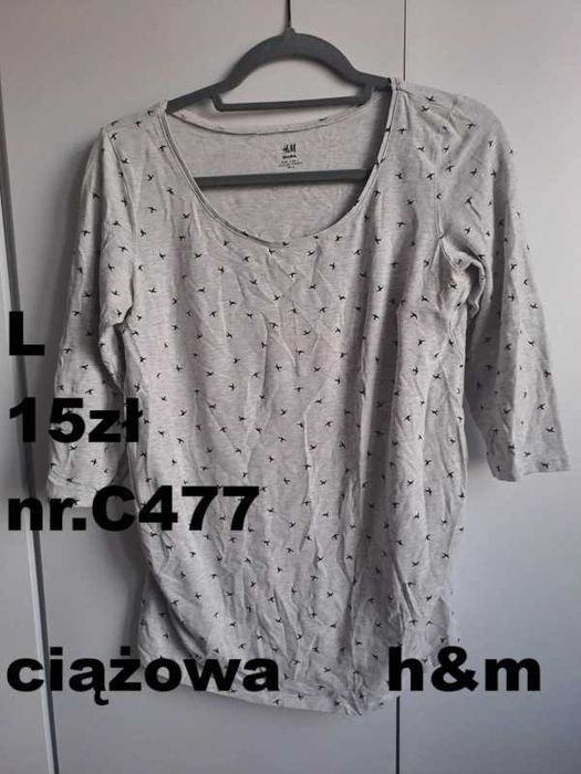 Bluzka 3/4 ciążowa H&M mama L