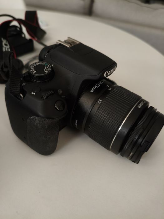 Máq Foto Canon 1200D+3 baterias+mochila+cartão 64gb+carregador