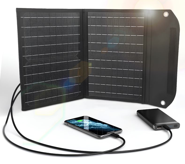 ETFE Складная Солнечная Панель 20W, Солнечная Батарея | Сонячна Панель