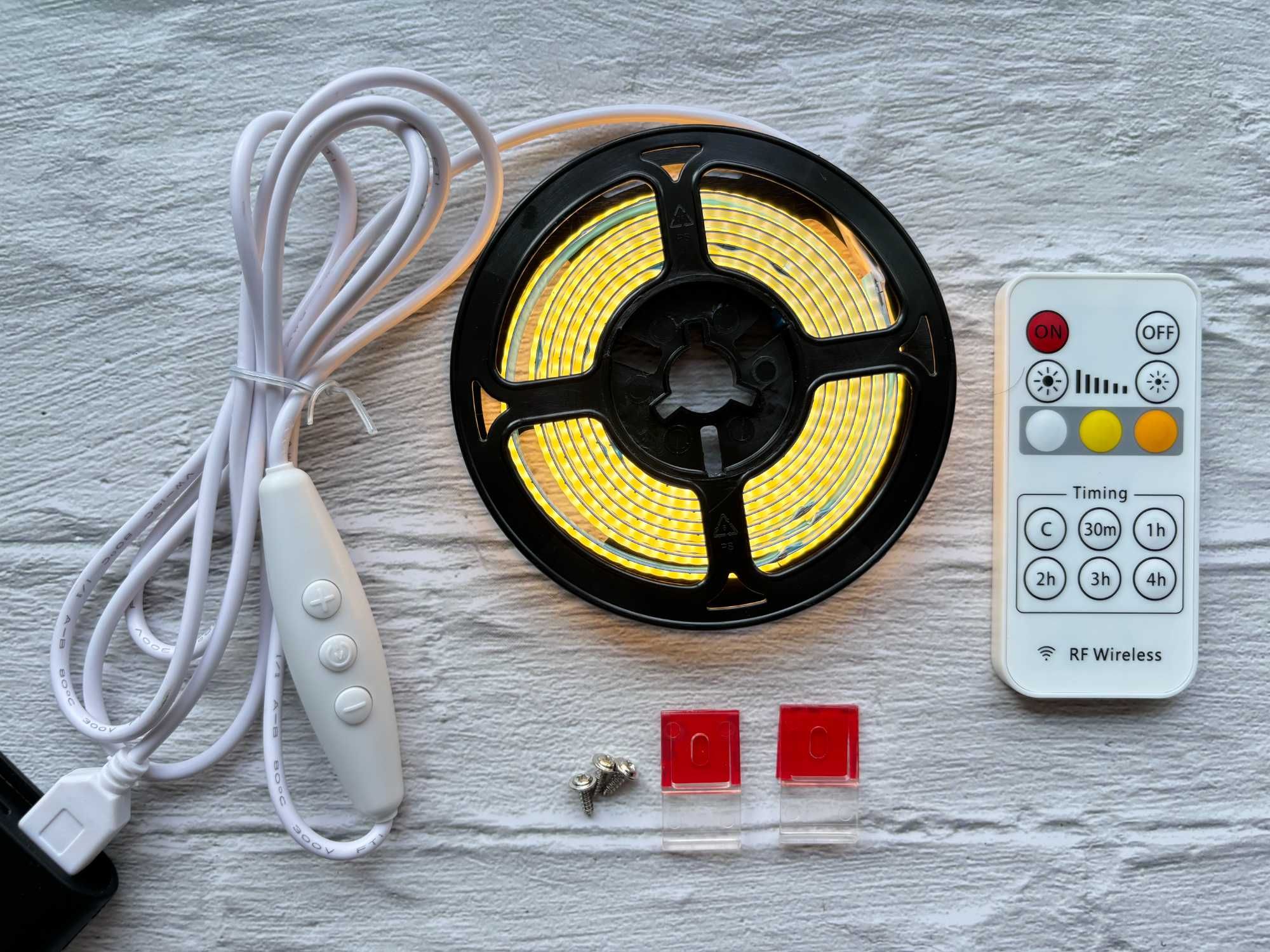Набор Світлодіодна стрічка COB/FCOB 640 діодів LED светодиодная лента