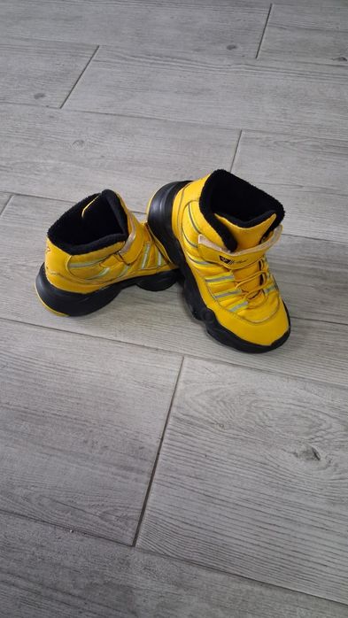 Черевики жовті демі для хлопчика 18.5 см стелька