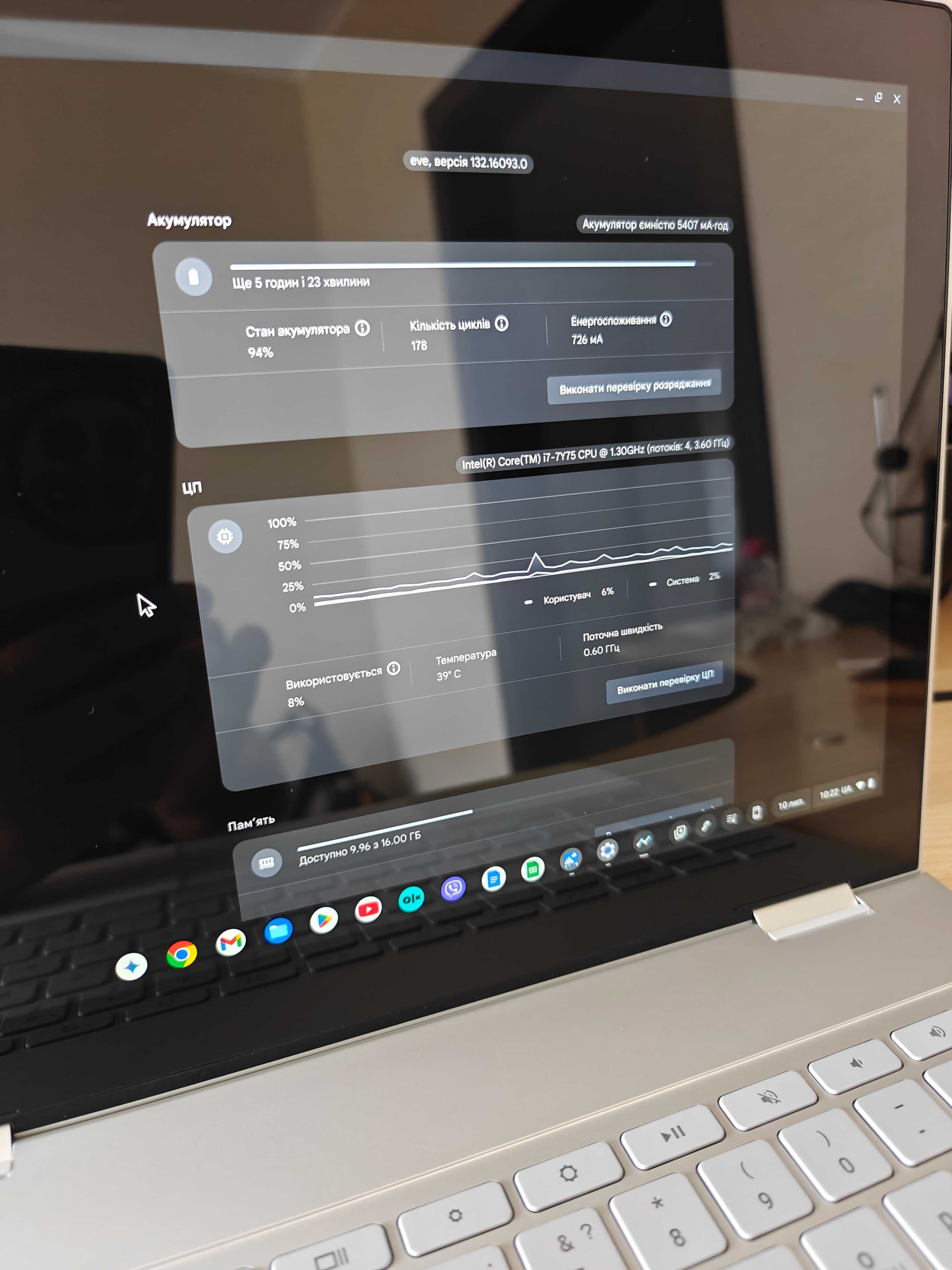 Ноутбук Google Pixelbook 512GB RAM 16GB Intel Core i7  2K IPS  2 в 1