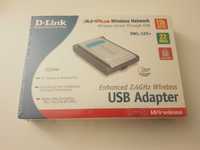 Adaptador Usb wireless D-link 802.11b