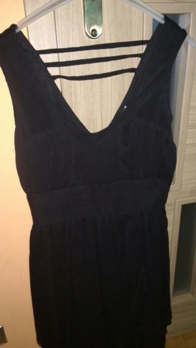 Sukienka M, czarna, letnia