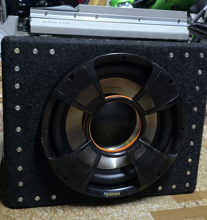 Subwoofer + amplificador macrom