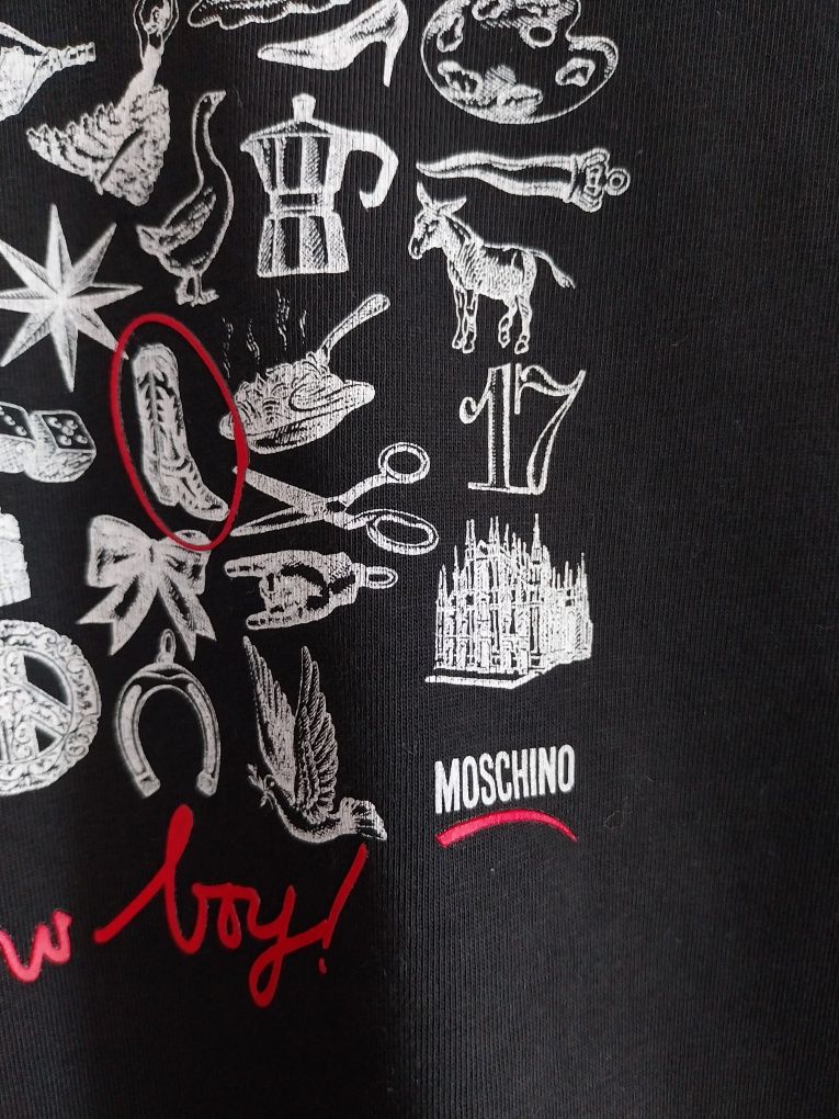 Camisola Moschino 8 anos