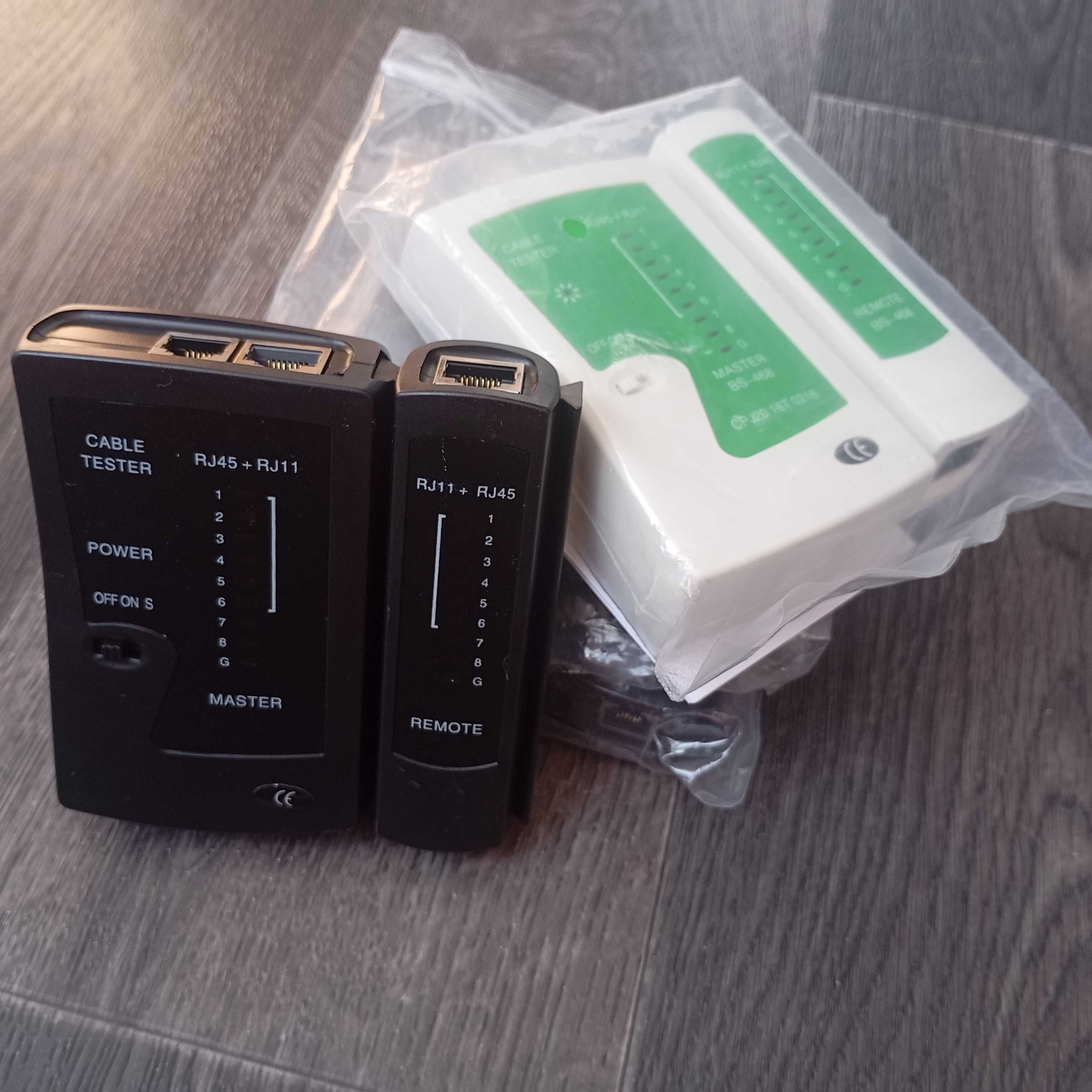 Тестер интернет кабеля, кабельный тестер RJ45, RJ11 тестер витой пары