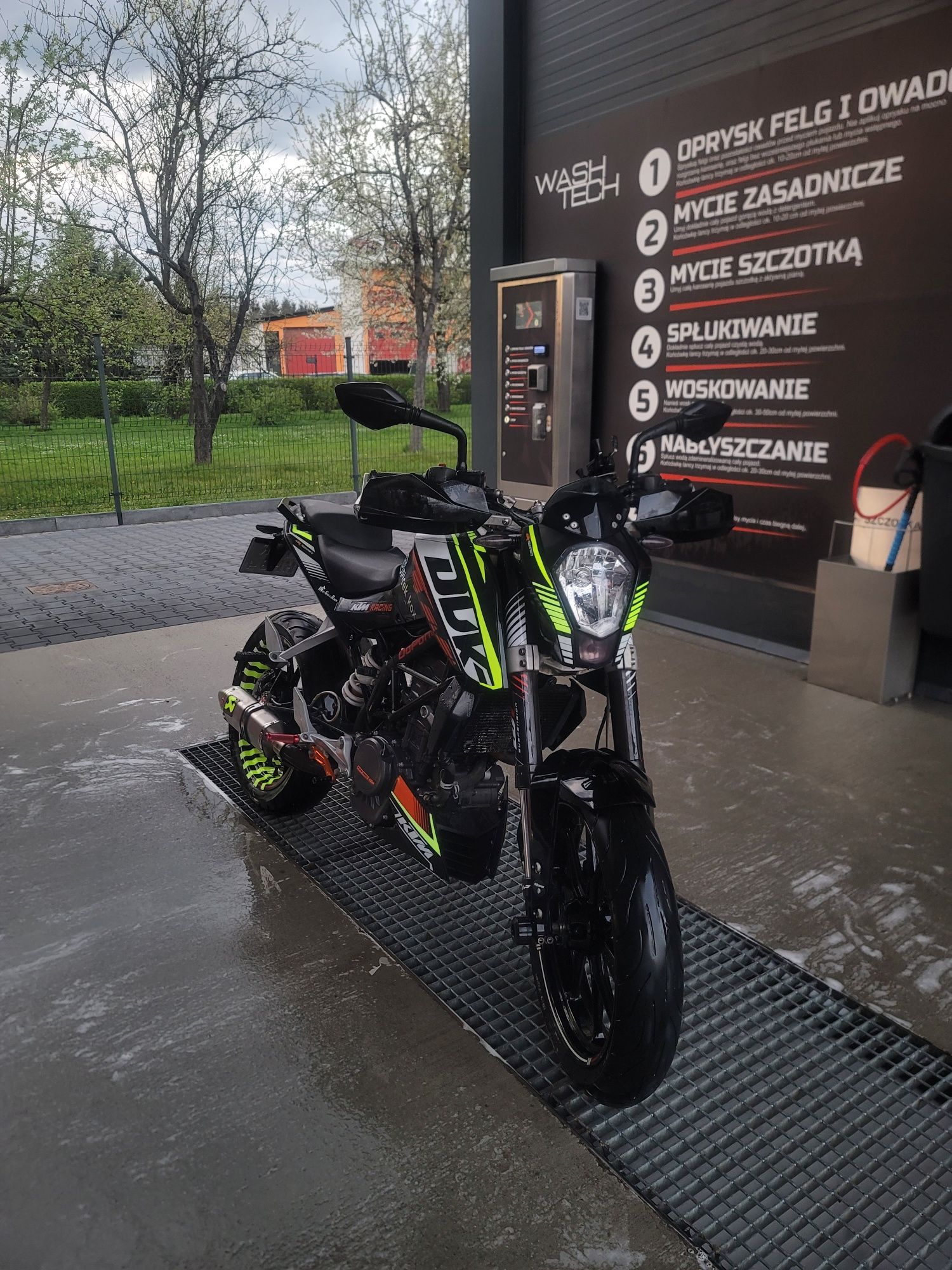 Motocykl KTM Duke 125 kat A1 / B Doinwestowany przygotowany do sezonu