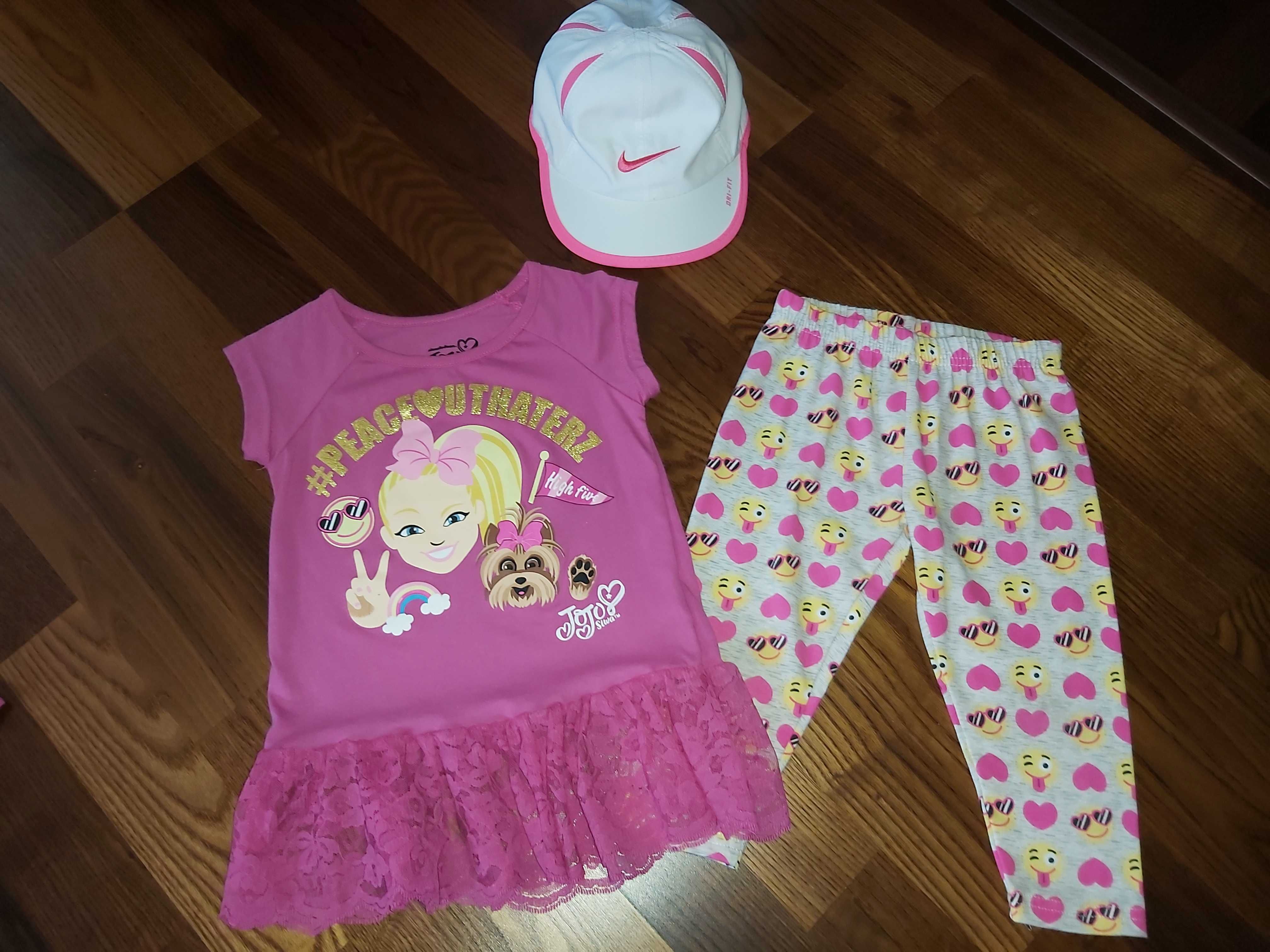 Komplet koszulka i getry Jojo Siwa Nickelodeon wiek 5 lat