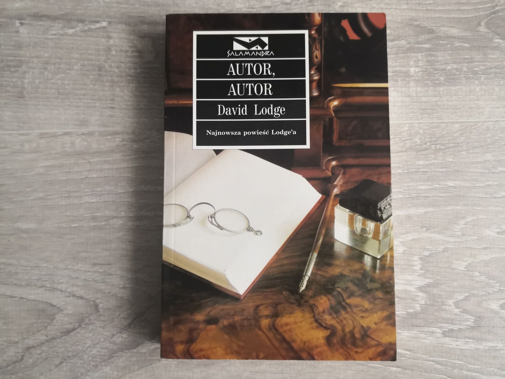 David Lodge : Autor, autor / wyd. Rebis. Seria Salamandra