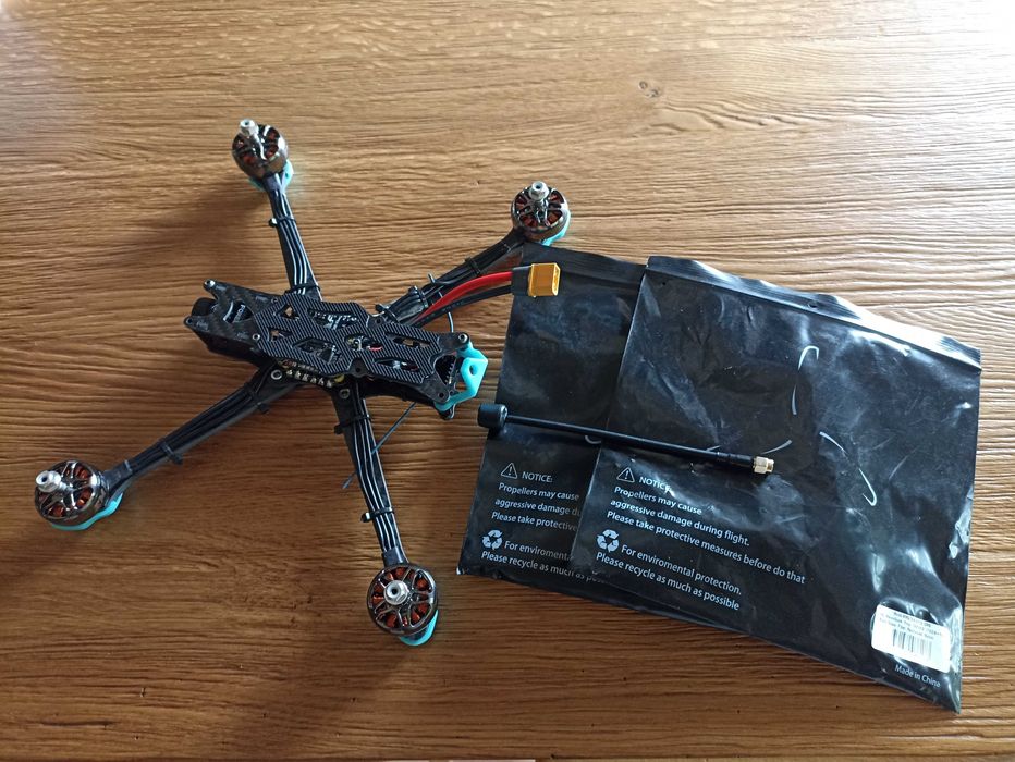 FPV-квадрокоптер 7" Apex, 2.5 Вт, 5,8 з нічною камерою, made in UA