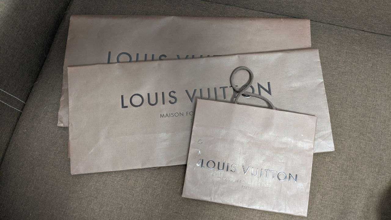 Коробки и пакеты Gucci Гуччи Louis Vuitton