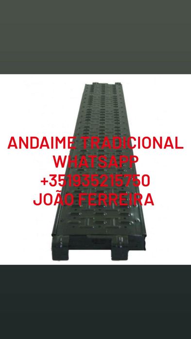 Andaime tradicional novo