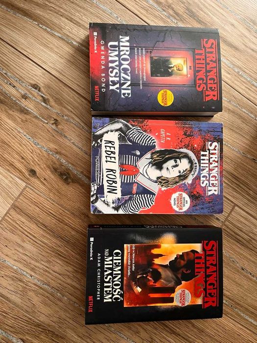 Stranger things książki cena do negocjacji