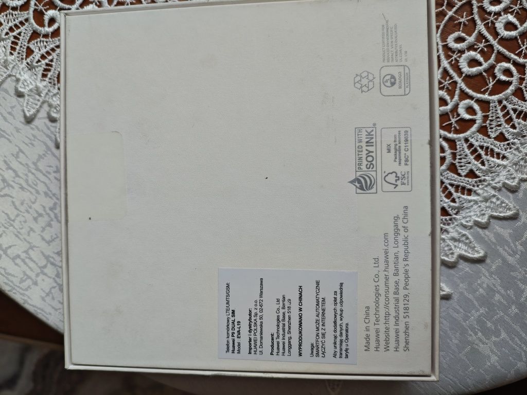 Smartfon Huawei P9 tytanowy