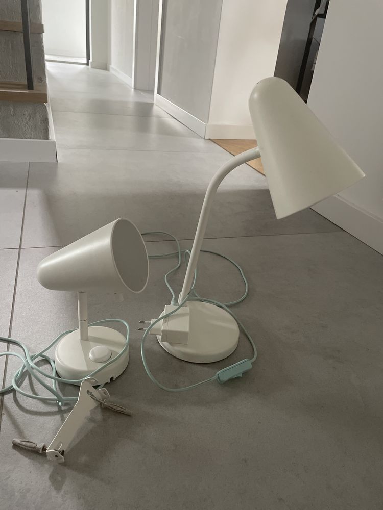 Lampa ma biurko i kinkiet Ikea